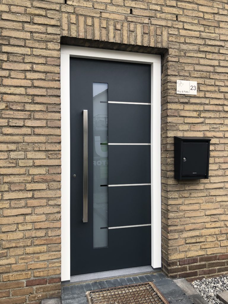 moderne deur antraciet